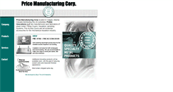 Desktop Screenshot of pricemanufacturing.com